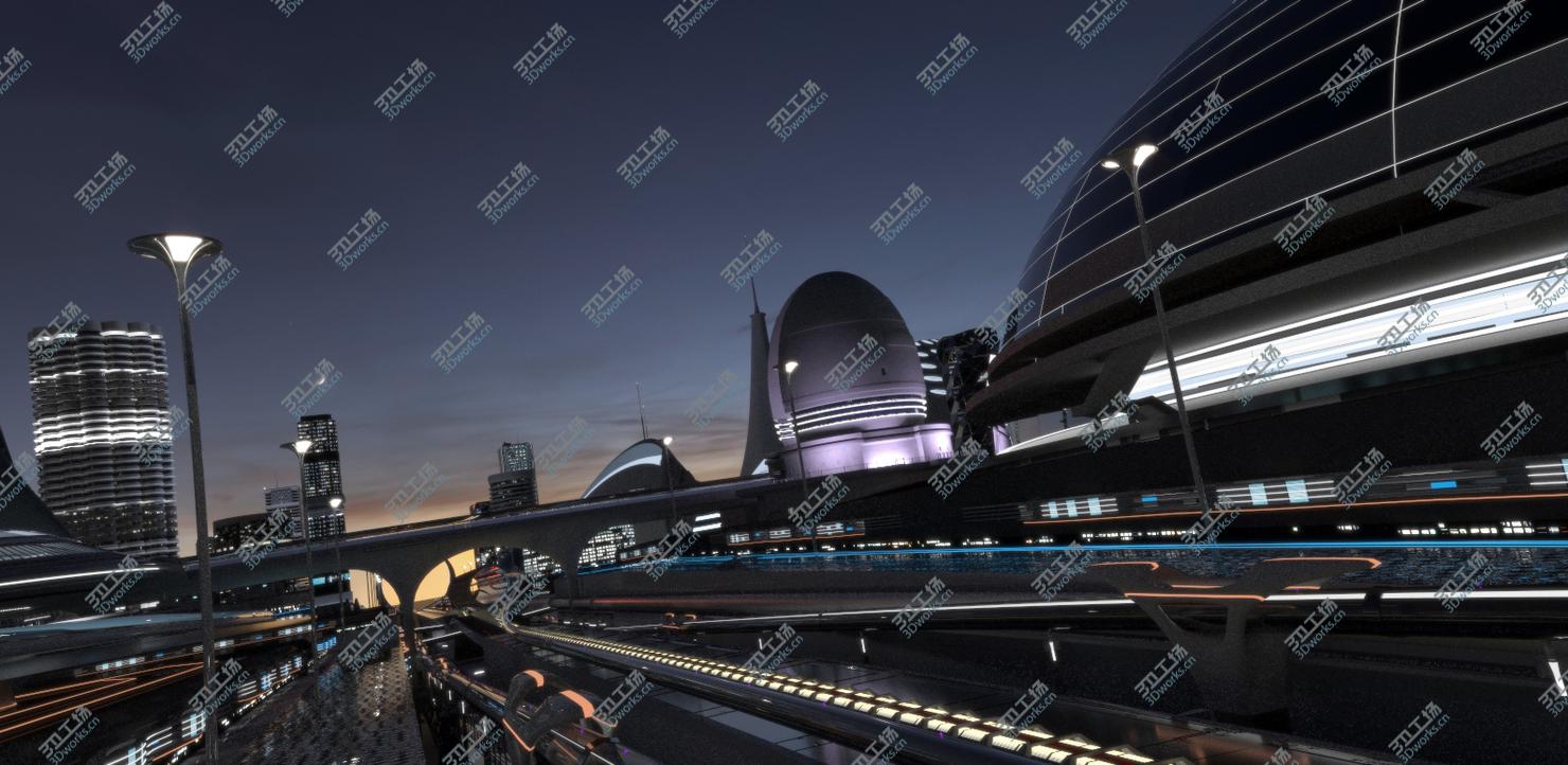 images/goods_img/202104094/3D 3D Night City of the Future. Pegasus/4.jpg